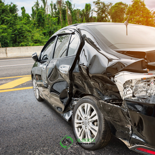 When can a car be sold to a car salvage company?