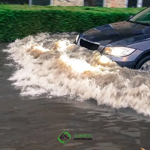 How long does it take for water damage in car interior to affect a car?