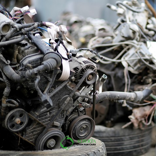 What is the most expensive part of a scrap car?