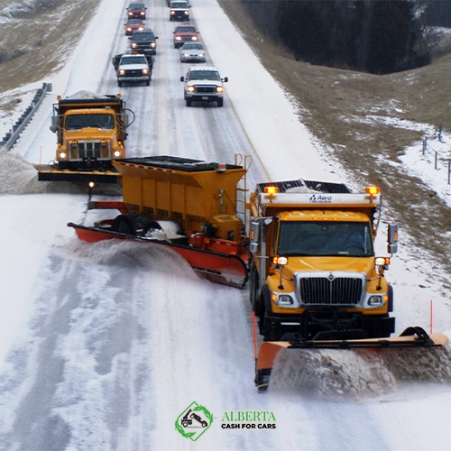 Watch for Plows and Road Equipment