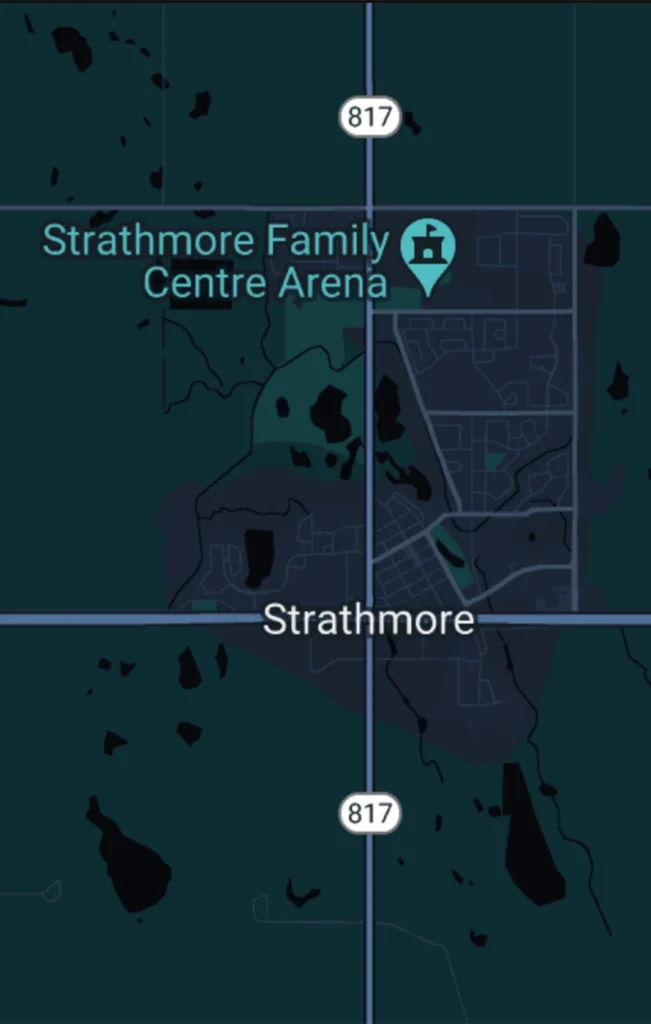 Cash for cars Strathmore map