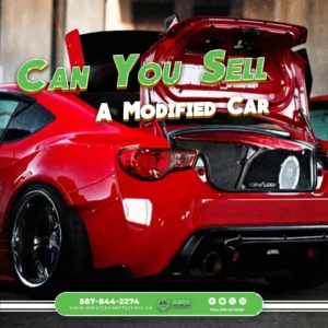 Sell A Modified Car