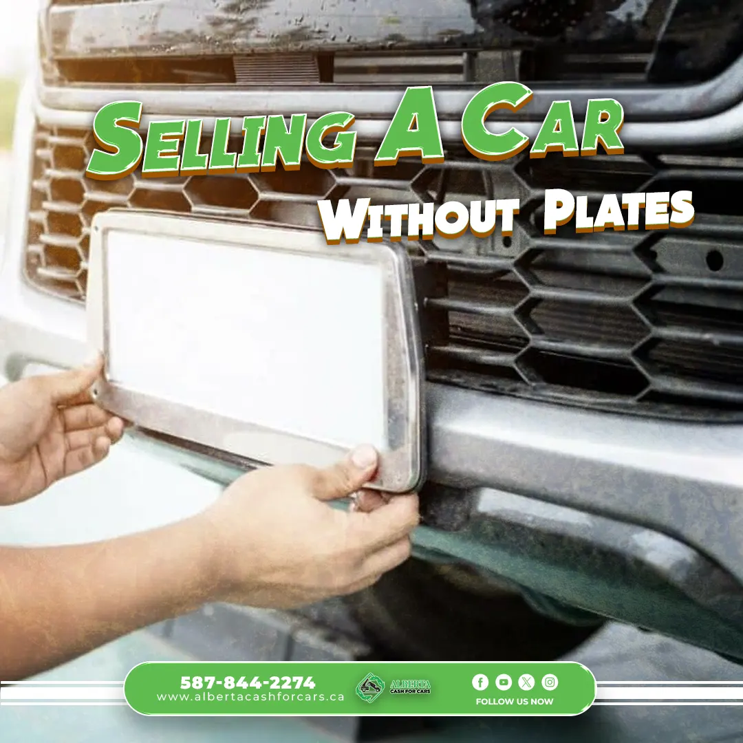 Selling a Car Without Plates