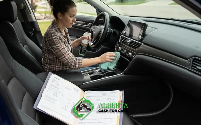 Cleaning your car before selling in Alberta