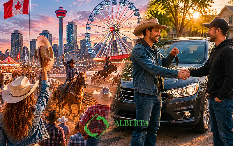 Stampede festival and selling your car