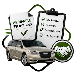 We handle all Chrysler title transfer paperwork Calgary