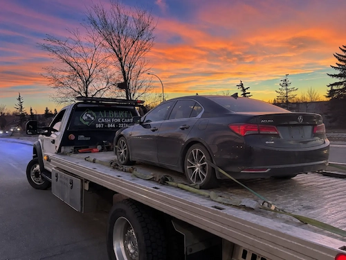 Acura purchased by Alberta Cash for Cars in Calgary