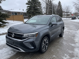 Volkswagen Taos purchased in Calgary