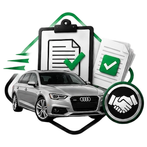 We handle all Audi title transfer paperwork Calgary