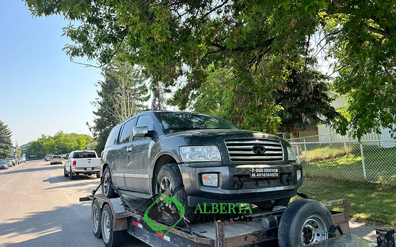 Alberta Cash for Cars buying a vehicle in Blackfalds Alberta