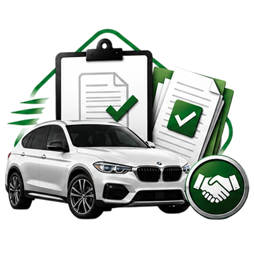 We handle all BMW title transfer paperwork Calgary