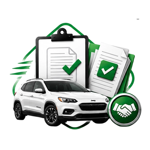 We handle all Jeep title transfer paperwork Calgary