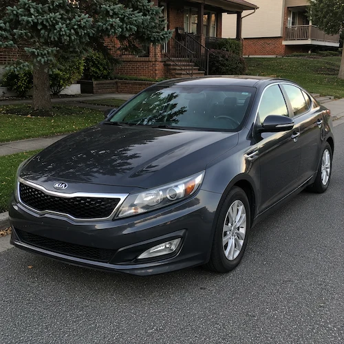 Kia Optima purchased in Red Deer by Alberta Cash for Cars