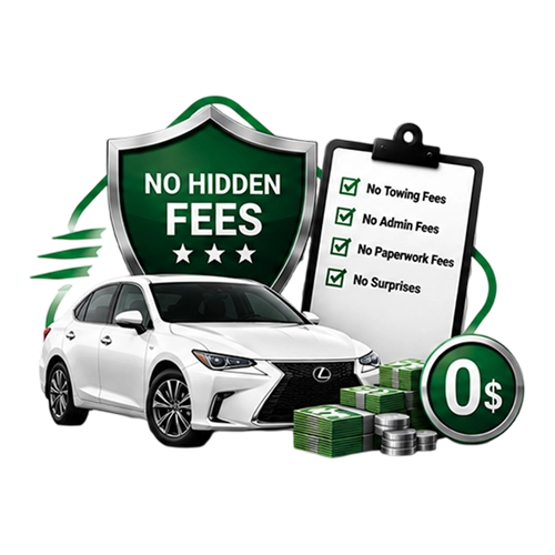 Zero hidden fees Lexus buyer Calgary