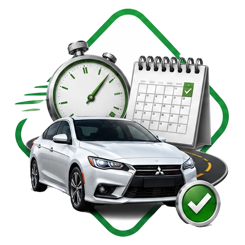 No pressure sell your Mitsubishi on your timeline