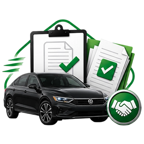 We handle all Volkswagen title transfer paperwork Calgary