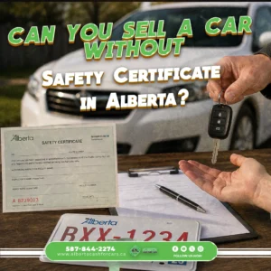 Sell a Car Without a Safety Certificate