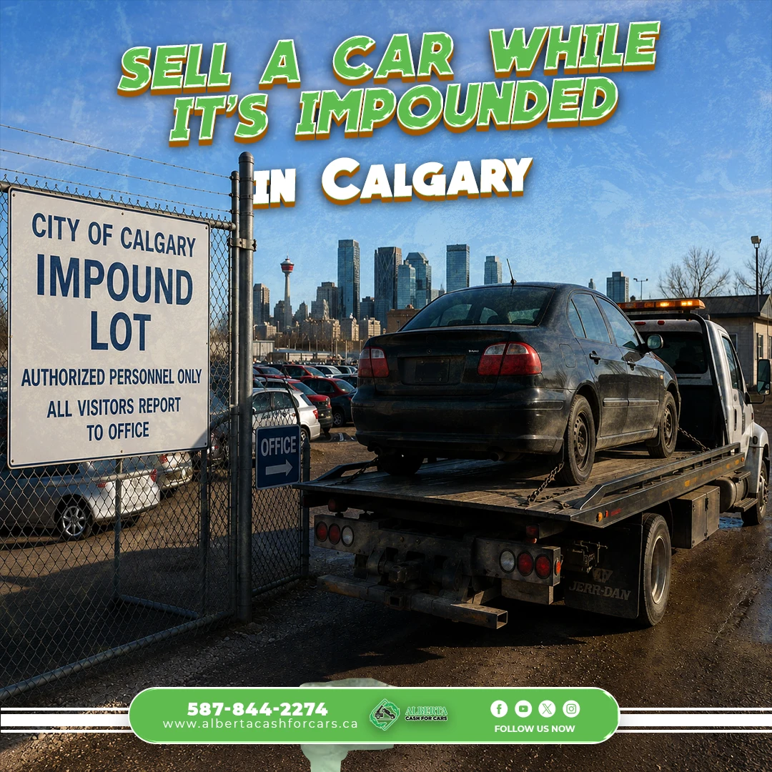 sell a car while It's impounded