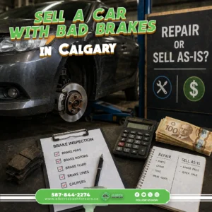 Can You Sell a Car With Bad Brakes in Calgary? Repair or Sell As-Is