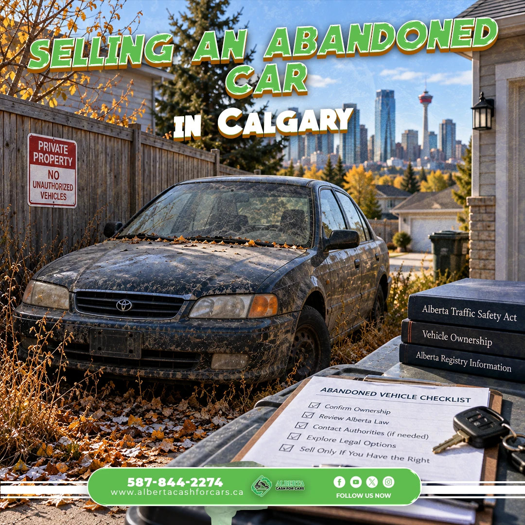 Selling an Abandoned Car in Calgary