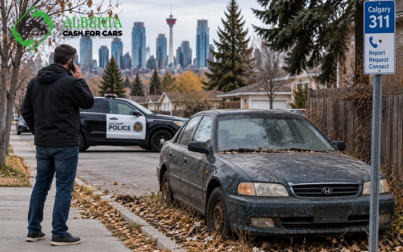 Selling an Abandoned Car in Calgary