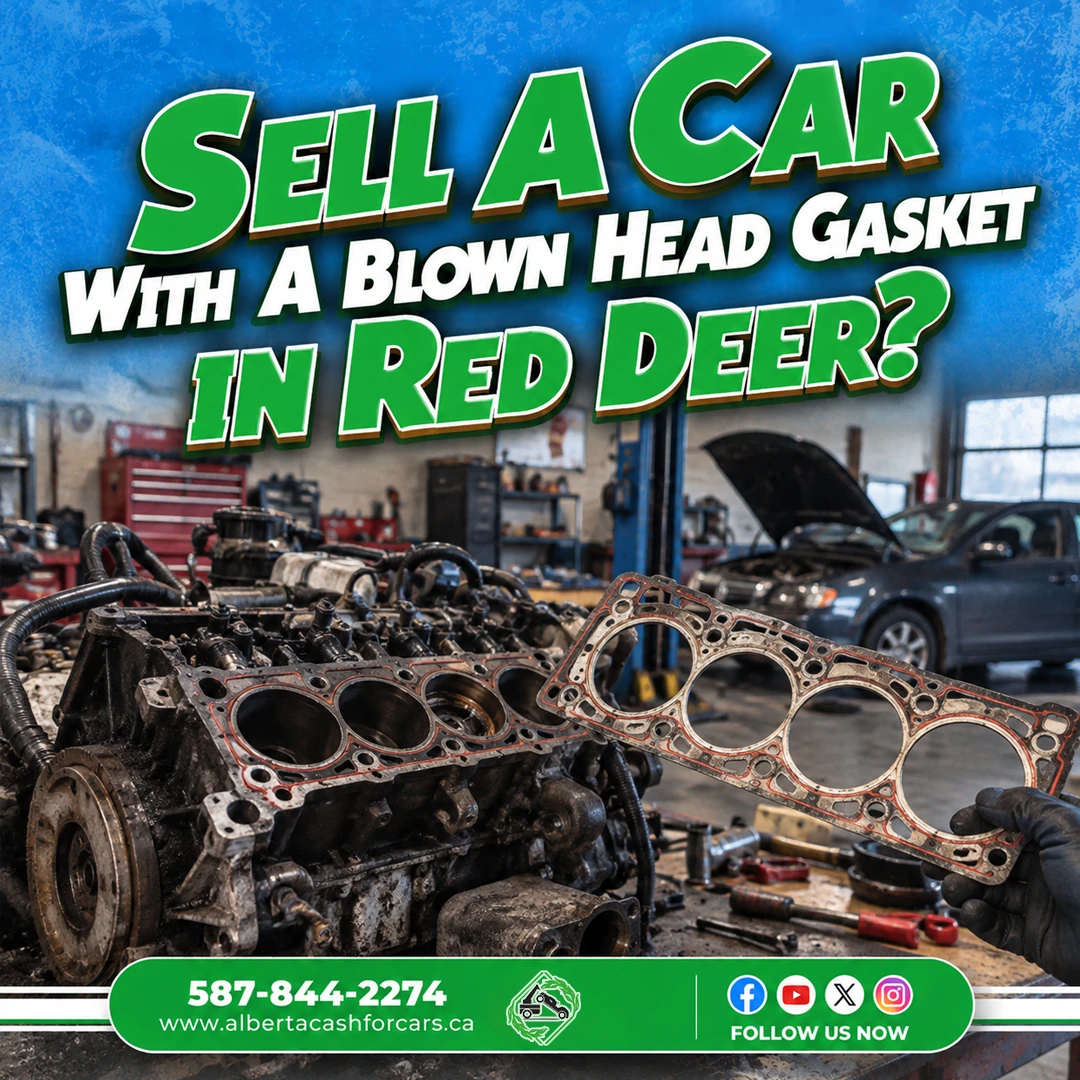 Sell a Car With a Blown Head Gasket in Red Deer