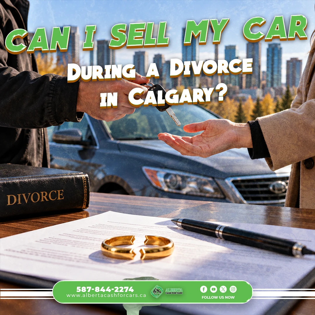 Can I Sell My Car During a Divorce in Calgary?